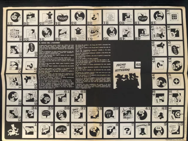 CHIAPPORI - Il gioco del l’Ockheed (suppl. al n. 4 di “Linus”, 1976)