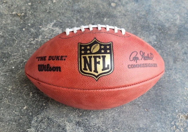 Wilson NFL "The Duke" Official Game Ball Leather Football (No Box