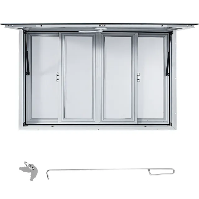 VEVOR Concession Stand Serving Window Food Truck Service Awning 152.4x91.4 cm