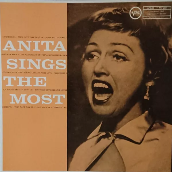 Anita ODay - Anita Sings The Most / NM / LP, Album, Mono, RE