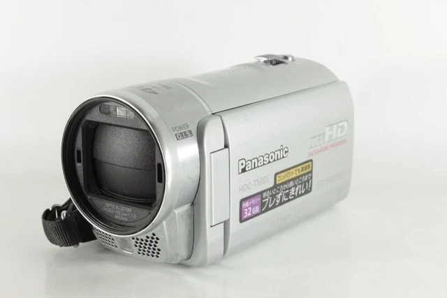 PANASONIC HDC-TM85 FULL HD SDXC Camcorder Silver HDMI Tested