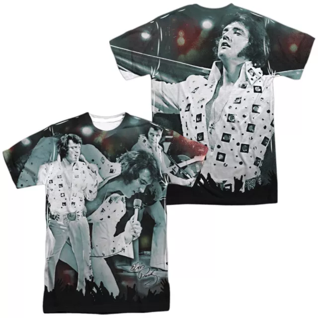 Elvis "Now Playing" Dye Sublimation T-Shirt or Sleeveless Tank