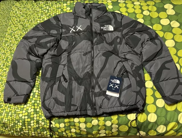 The North Face x Kaws Nuptse Black