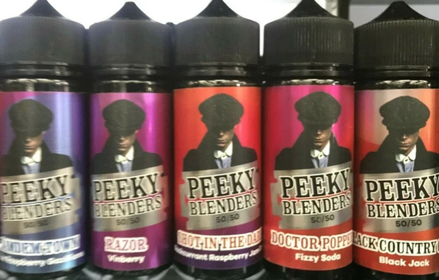 peaky blinders vape juice PEEKY BLENDERS VAPE Liquid 100ML E Liquid Juice 0MG Vape 50/50VGPG Full  Range £10.95