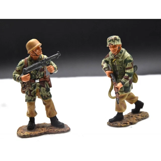 THOMAS GUNN-FJ002B- 2 Parachutistes Allemands Afrika Korps La Fallschirmjäger-Br