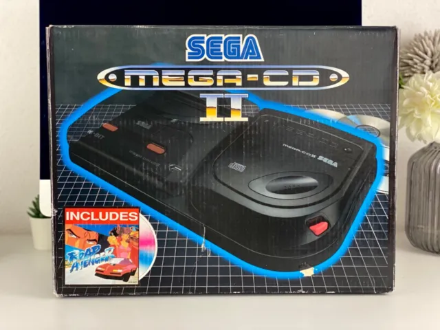 SEGA MEGA CD II  + MEGA DRIVE II KONSOLE in OVP (SAMMLERZUSTAND)