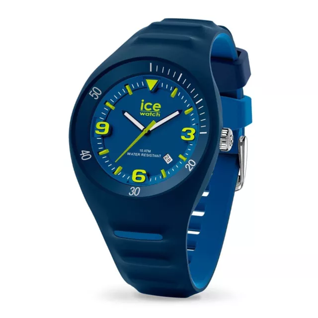 Orologio Uomo ICE WATCH LECLERCQ 020613 Silicone Blu Sub 100mt