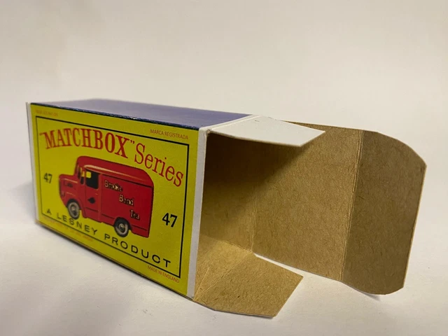 Matchbox Regular Wheels Trojan Empty Box