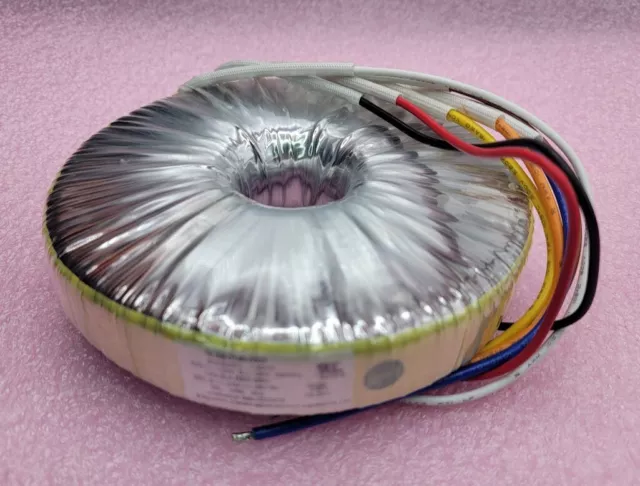 Encapsulated Toroidal Transformer 140VA, Input 120/240V, Output 24 VAC & 28 VAC