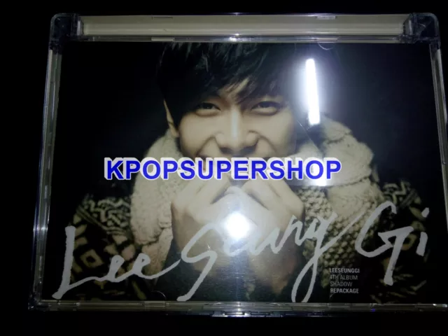 Lee Seung Gi 4th Album Vol. 4 Shadow Repackage CD New Sealed Crack Rare OOP