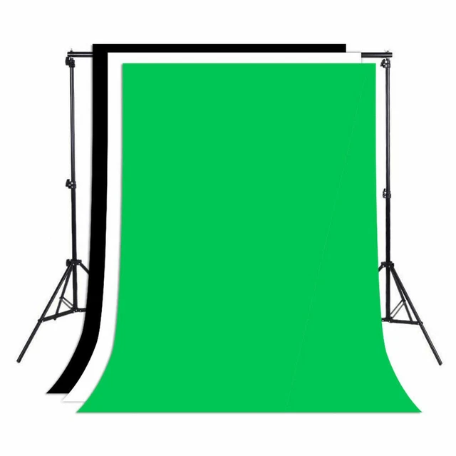 3M PRO STUDIO Muslin Collapsible Backdrop Background Screen for Photo ...