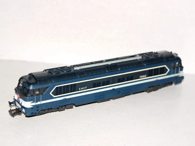 Locomotive Jouef HO 8571 – CC 72001 SNCF – Diesel – Fonctionne + éclairages – Boîte