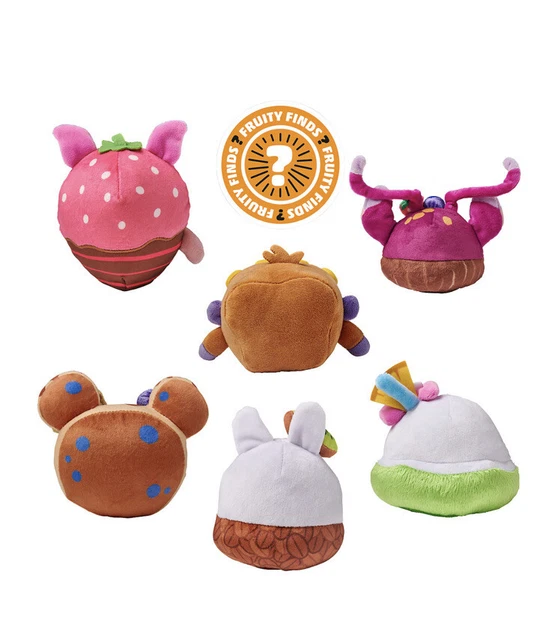Disney Munchlings Mystery Scented Plush Blueberry Pancake Minnie Fruity Find 4