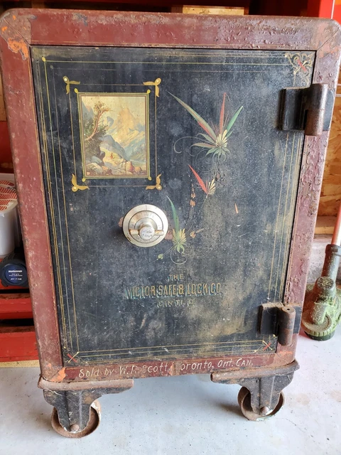 Antique Victor Safe