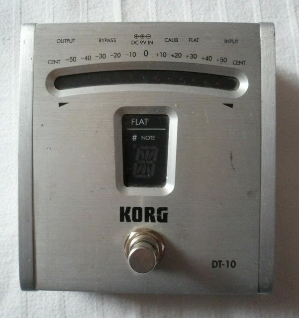 GUITAR PEDAL Model DT10 Bass Chromatic Tuner Not Working
