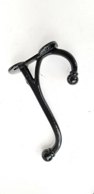 Vintage old rustic iron 6 1/2” Coat tack harness hook horse barn Farm Cabin