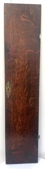 Vintage Hardwood longcase clock Front door  -  Clockmakers Spares