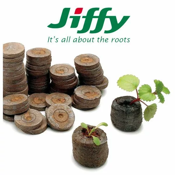 Jiffy-7 Pellets Plugs 41mm Genuine Peat Propagation Seed Cutting Clone Starter