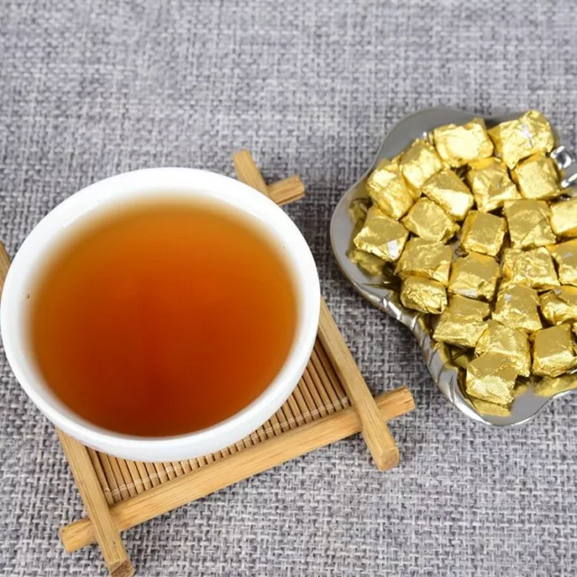 Yunnan Puer Tea CHAGAO Shu Pu'er Resin Tea Balls Shape Paste Ripe