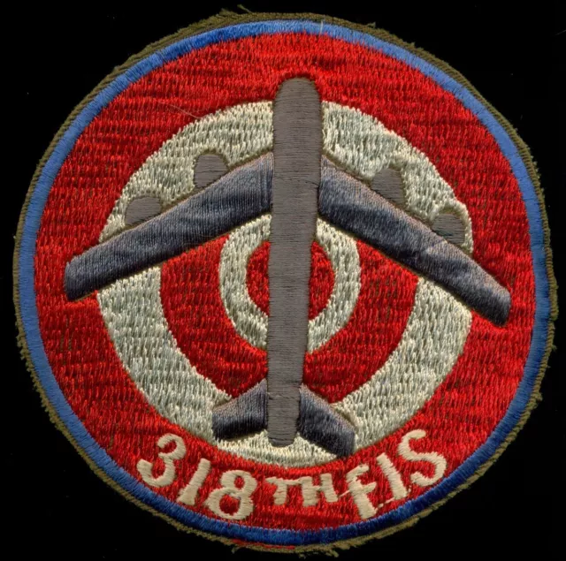 USAF 318th Fighter Interceptor Squadron B-52 Patch CJ
