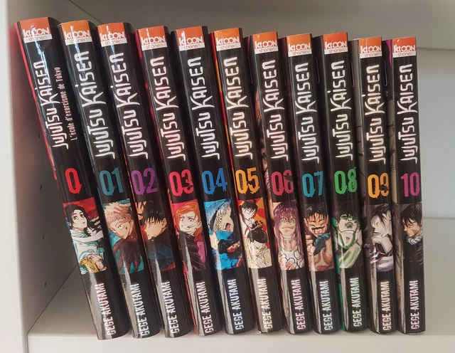 JUJUTSU KAISEN : Tome 0 à 10 (manga de Gege AKUTAMI) EUR 63,50
