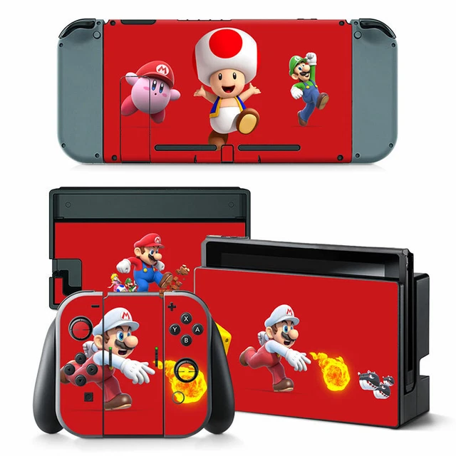SUPER MARIO NINTENDO Switch VINYL Skin STICKER Protector for Console Controller £8.99 PicClick UK SUPER MARIO NINTENDO Switch VINYL Skin STICKER Protector for Console Controller £8.99 PicClick UK