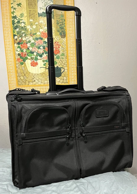 Tumi Alpha 2 Wheeled Rolling 22" Garment Bag Ballistic Suitcase 22033DH - CLEAN!