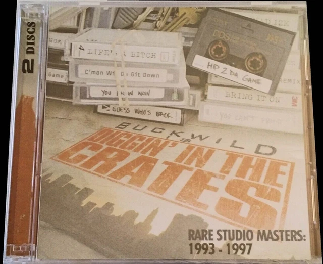 BUCKWILD DIGGIN IN The Crates The Rare Studio Masters 2CD D.I.T.C.