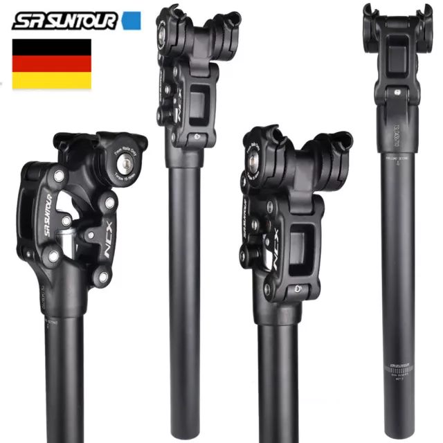 Suntour Sattelstange Parallelogramm Sattelstütze 30,9mm SP12-NCX gefedert E-Bike