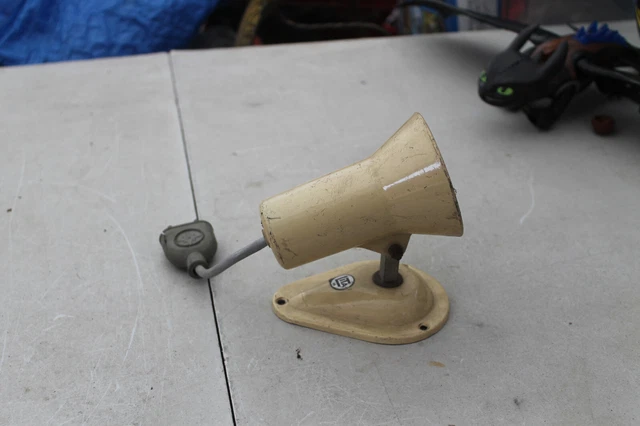 LAMPE APPLIQUE SPOT BIJOUTIER A PINCE AGRAFE DESIGN 60/70 style