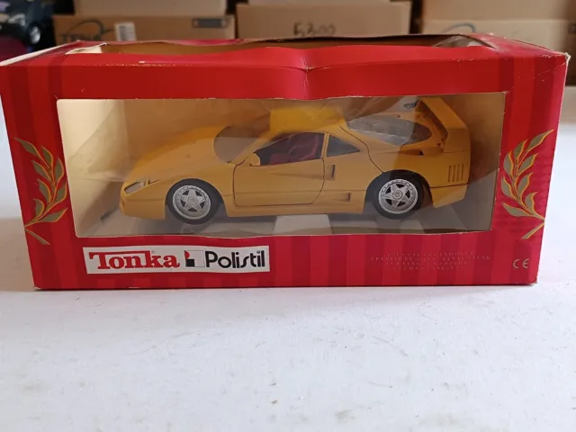 Ferrari F40 Jaune Tonka Polistil 1/18