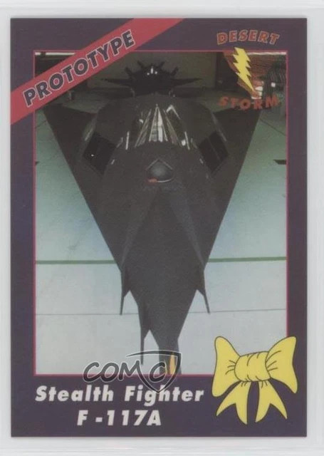 1991 AMA Desert Storm Yellow Ribbon Prototypes Stealth Fighter F-117A #P2 2j0