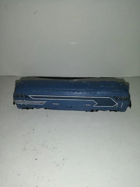 Locomotive Jouef HO SNCF 67001 – Diesel, Réf 8411, Rare Et Analogique