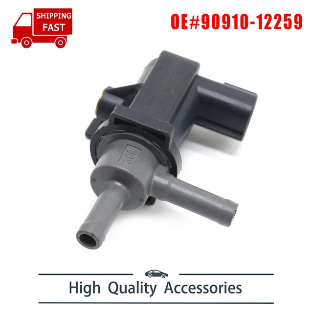 9091012259 EVAP VACUUM Vapor Canister Purge Valve Solenoid For Toyota
