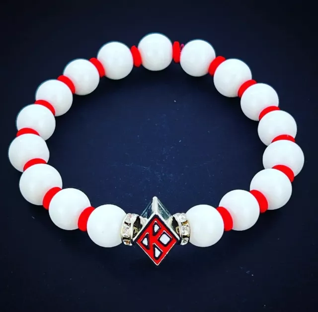 Kappa Alpha Psi Beaded Bracelet