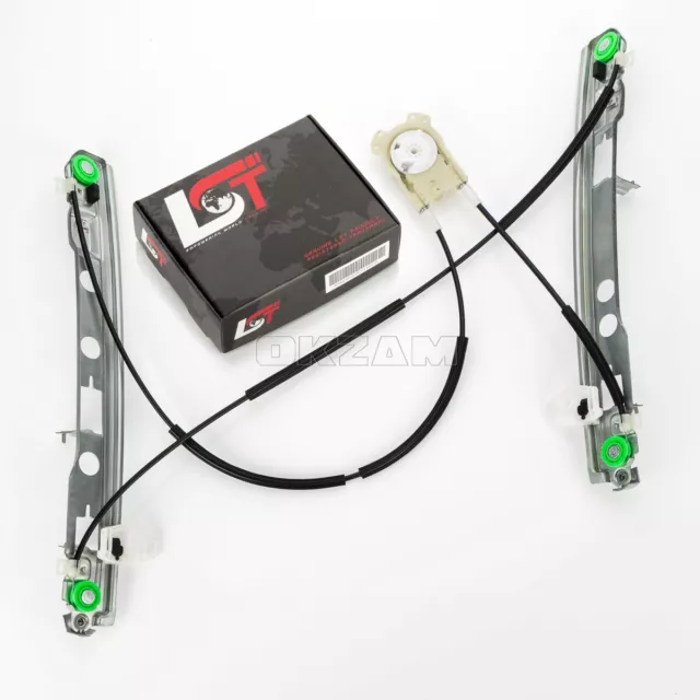 Complete Electric Window Regulator Front Left For Renault Megane 2 Ii 2/3 Door