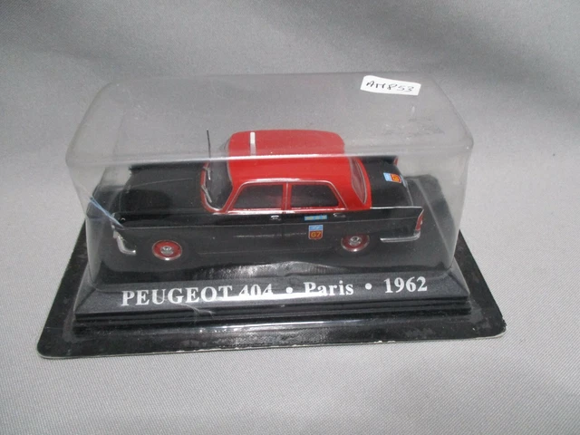 Am853 Edition Presse 1/43 Peugeot 404 Taxi De Paris 1962