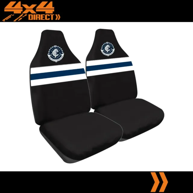 Carlton Blues Official Afl™ Licensed Seat Covers Airbag Compatible