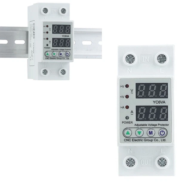 Limitatore di corrente digitale AC 230 V guida tempo di ritardo 1s~500s