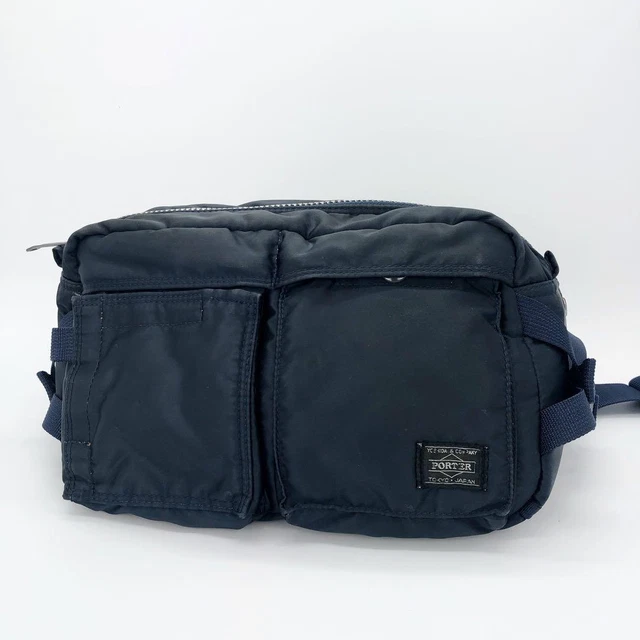 rare porter body bag tanker waist pouch 【 Excellent+ 】from Japan