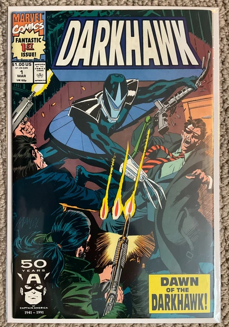Darkhawk #1 (1991) KEY ISSUE! Premiere, First Appearance & Origin Of Darkhawk!