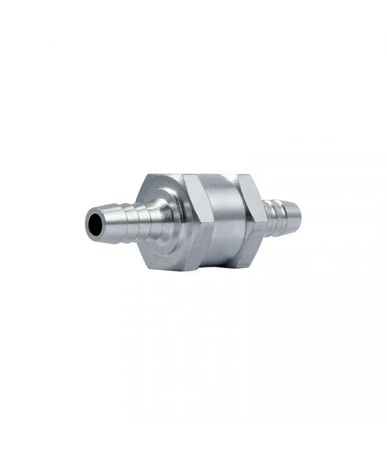 Lot De 2 Clapets Anti-retour Pour Carburant – Diamètre 8 Mm, Alliage Aluminium – Pour Essence, Diesel, Huile, Système D'injection