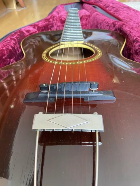 1918 Gibson L-4 Archtop Guitar w Orig. Case Numbered 58947 Kalamazoo Slant Logo 1918 Gibson L-4 Archtop Guitar w Orig. Case Numbered 58947 Kalamazoo Slant Logo