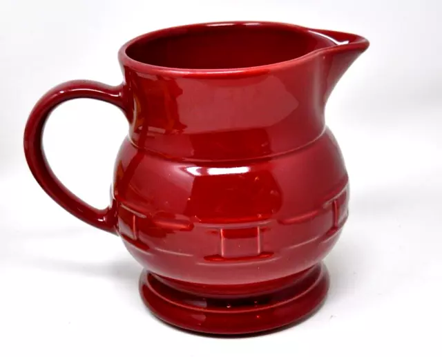 LONGABERGER POTTERY WOVEN Tradition Paprika & Trad. Red With Wrought Iron  Stand £52.63 - PicClick UK
