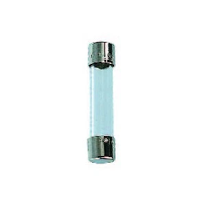 FUSIBILE IN VETRO 25 Amp 6,3x32 mm. (KIT DA 5)