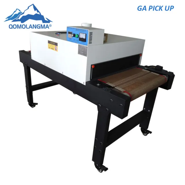 GA PICK UP-220V 4800W T-shirt Conveyor Tunnel Dryer 5.9ft. x 25.6" Belt