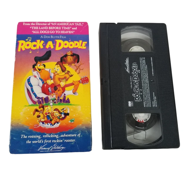 ROCKADOODLE (VHS, 1999) Cartoon Movie Animation VHS Video Tape EUR 11