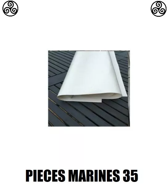 Tissu Blanc Pvc 1100 Decitex Pour Pneumatique 1M2