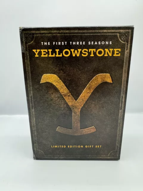 Yellowstone: The First Three Seasons (DVD) Special Gift Set Limited Edition