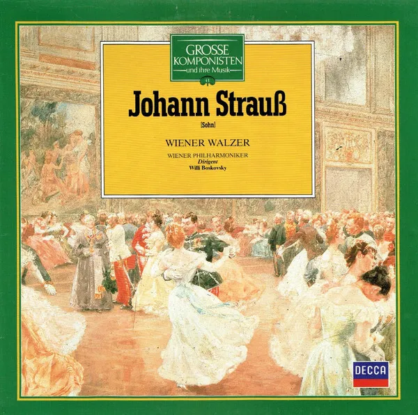 Johann Strauss Jr. / Wiener Philharmoniker / Willi Boskovsky - Wiener Walzer (LP